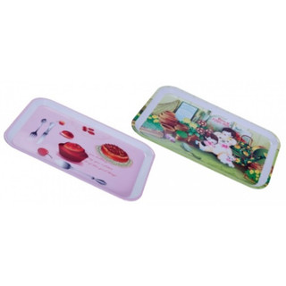 Khay Nhựa Nhỏ Kv6 (Màu Ngẫu Nhiên), Khay Trà KHV 06 Nhựa Fataco Dày Dặn, Mẫu Mã Đẹp, Cao Cấp Mta-Mart2