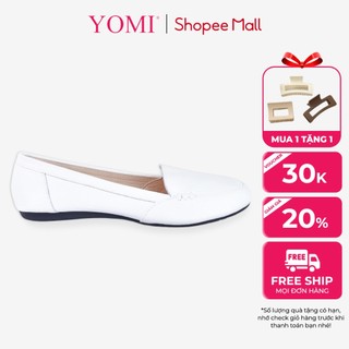 Búp bê nữ yomi giày búp bê da bò mũi tròn sy0649b