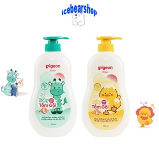 Sữa tắm em bé Pigeon 700ml với 2 hương cho bé, cấp ẩm nhanh, chai có vòi tiện dụng, không Paraben