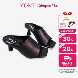 Cao gót nữ yomi guốc fashion sy0637h
