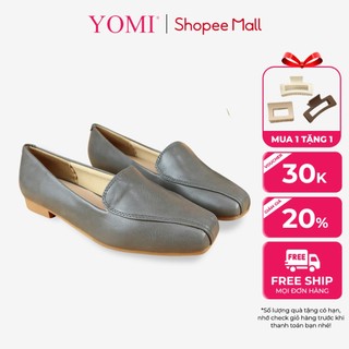 Giày búp bê nữ yomi búp bê xuất khẩu moka sy0620b