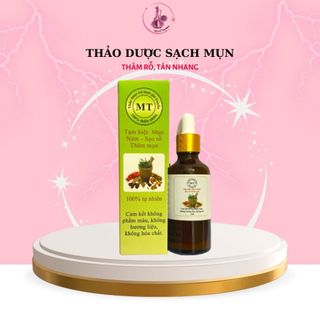Serum giảm mụn - thảo dược sạch mụn thâm rỗ mt- 50ml