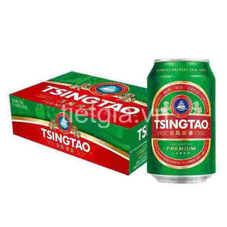 Bia tsingtao lager thùng 24 lon 330ml 5­°