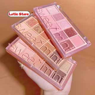  Bảng Phấn Mắt Sweet Mint 10 Màu Sắc Hiệu Ứng Lì Cao Cấp 