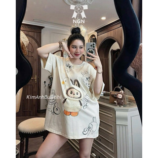 Áo Phông Labubu Kim Anh Bùi Siu Hot (Sẵn Ship)