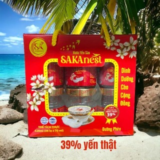 Lốc 6 hủ yến xào cao cấp Sunnest, Sakanest, THnest.