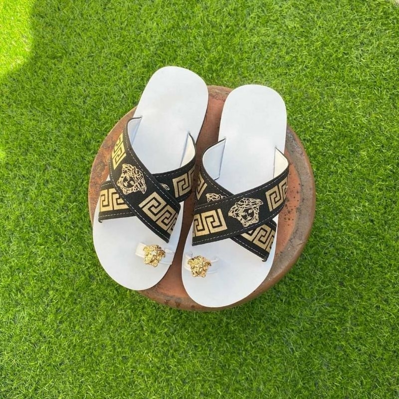 dép nữ quai chéo phối xỏ ngón uni