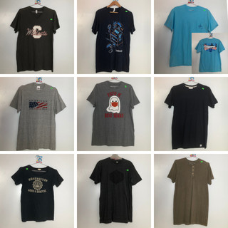 Áo secondhand vintage Size M, áo thun được chọn mẫu mới 80 -99% Size M