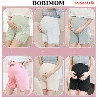 BOBIMOM| Quần đùi mặc váy bầu mịn mát an toàn cho mẹ bầu size 40-90KG