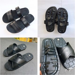 Dép cao su nam dép 2 quai Dép cao su chéo, dép lốp nam nữ cao cấp đúc nguyên khối phong cách deplop