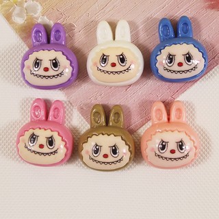 Charm Labubu Monster Lisa Popm.art xinh xắn hottrend 2024, trang trí ốp, decor đồ dùng học tập