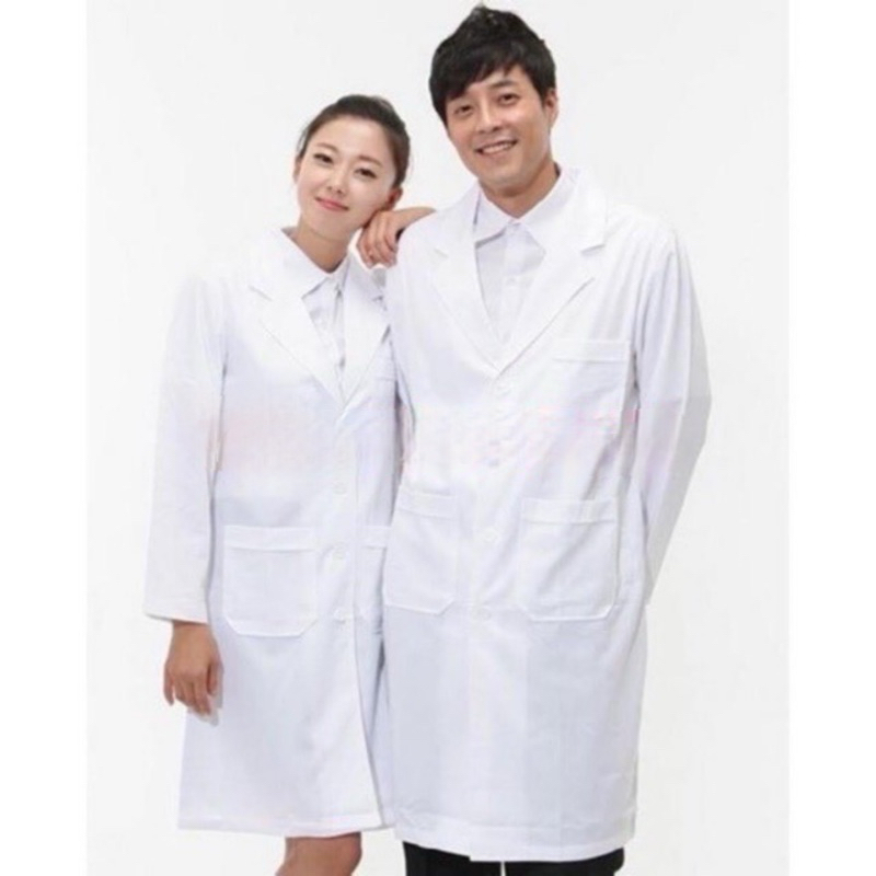 Áo bác sĩ nữ tay dài