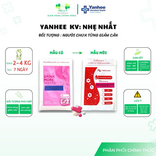  Giảm cân Yanhee Thái Lan chính hãng giảm cân không mệt cho nhân viên văn phòng giảm 2-4kg  7 ngày - Yanhee KV 