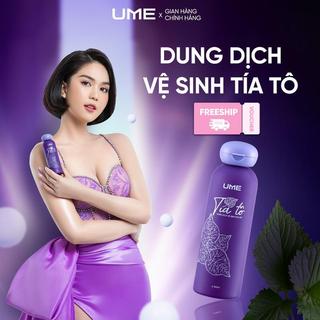Dung Dịch Vệ Sinh Phụ Nữ Tía Tô Chính Hãng UME Ngọc Trinh Khử Mùi, Cấp Ẩm, Giảm Khô, Làm Sạch 150ml