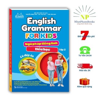 Sách - English Grammar For Kids - Ngữ pháp tiếng anh tiểu học tập 2 (có đáp án)
