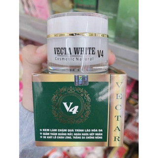 KEM VECTA WHITE V4 LÀM CHẬM LÃO HOÁ GIẢM THÂM QUẦNG MẮT NGỪA NHĂN TRẮNG DA CHỐNG NẮNG VECTAWHITE