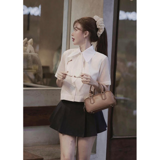 Set SơMi Tơ Nến Váy Ly 𝑨𝑺𝑯𝒀𝑳𝑬𝒀