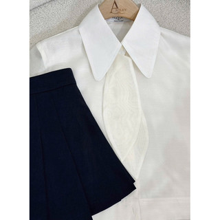 Set SơMi Tơ Nến Váy Ly 𝑨𝑺𝑯𝒀𝑳𝑬𝒀