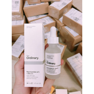 Tinh chất The Ordinary Niacinamide 10% + Zinc 1% (HÀNG CHÍNH HÃNG)