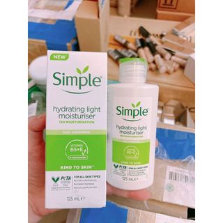 Kem Dưỡng Ẩm Simple Kind To Skin Hydrating Light Moisturiser Cho Da Dầu (Mẫu mới)