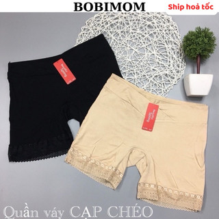 Quần mặc trong váy cạp chéo mác Thái hàng loại 1 bao mát và co giãn tốt