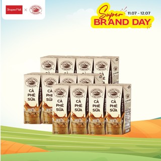Combo 3 Lốc Highlands Coffee Cà phê Sữa (4 hộp/lốc x 180ml/hộp)