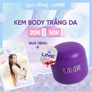 Kem Dưỡng Trắng Da Body Chính Hãng UME Ngọc Trinh Giúp Mờ Vết Thâm Sạm, Cấp Ẩm Tăng Độ Đàn Hồi 200gr