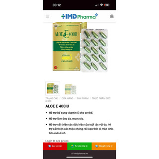 ALOE E 400IU