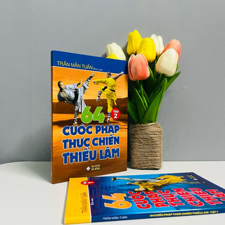 Sách - 64 Cước Pháp Thực Chiến Thiếu Lâm (Tập 1 + Tập 2)