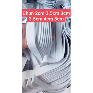 1kg chun/thun đủ size 2cm-2,5cm-3cm-3,5cm-4cm-4,5cm-5cm-6cm-phụ liệu may mặc