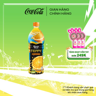 Chai Nước Cam Nguyên Tép Teppy 1 Lít /Chai Coca-Cola Official Store
