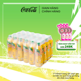 Lốc 24 Chai Trà Chanh Dây Và Hạt Chia Fuzetea+ 450ml/Chai Coca-Cola Official Store