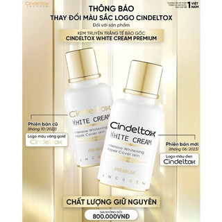 Kem dưỡng da CINDEL_TOX WHITE CREAM