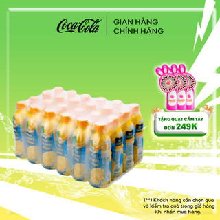 Thùng/Lốc 24 Chai Nước Ngọt Giải Khát Cam Nguyên Tép Teppy 327ml/Chai Coca-Cola Official Store