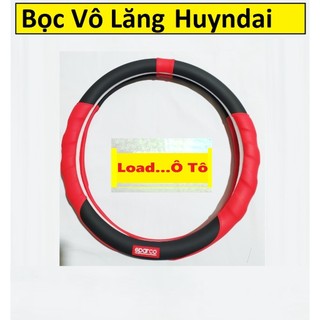 Bọc vô lăng Sparco Huyndai Accent, Santafe, Kona, Tucson, I10, Elantra Cao Cấp