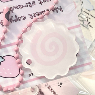 🍥Móc khoá hình chả cá Naruto màu hồng pinkie✨🎀