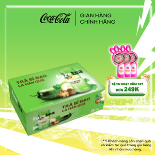 Thùng 24 lon trà bí đao la hán quả fuzetea 320m/lon coca-cola official store