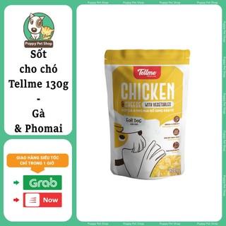 Nước sốt cho chó vị thịt gà và phô mai Tellme