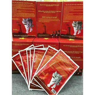 [1 Túi/ 10 Miếng] Miếng dán xương cốt Quốc Kì Vạn Kim (Sản phẩm Quân sự Việt Nam)