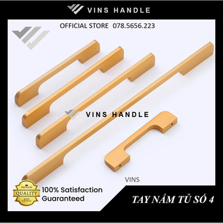 Tay nắm cửa tủ cao cấp Số 4 đủ kích thước -Tay tủ cao cấp dùng cho hộc tủ, tủ bếp, tủ quần áo_Bảo hành 1.1