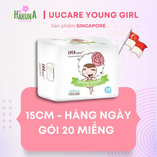 Băng vệ sinh UUcare Young Girl 15.5cm - 20 Miếng