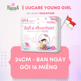 Băng vệ sinh UUcare Young Girl Ban ngày 24cm