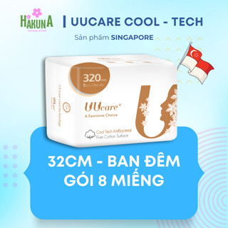 Băng vệ sinh UUcare Cool Tech Ban đêm 320mm