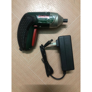 máy vặn vít tốc chạy chậm( máy - pin thay mới-sạc 220v)tặng kèm pin xê cua