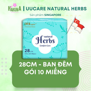 Băng vệ sinh thảo dược UUcare Natural Herbs 28cm