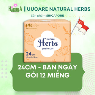 Băng vệ sinh thảo dược UUcare Natural Herbs 24cm