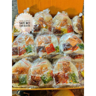 Bánh tráng ps sate mỡ hành me