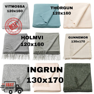Chăn mền IKEA VITMOSSA THORGUN HOLMVI siêu nhẹ giữ nhiệt