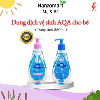 Dung dịch vệ sinh AQA BABY cho bé từ 0 đến 8 tuổi 250ml của Nga