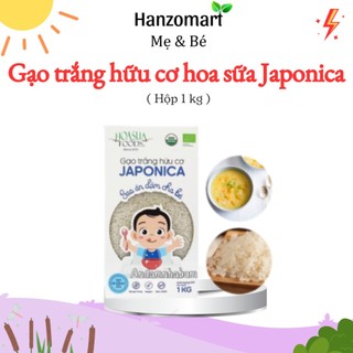 Gạo trắng hữu cơ Japonica hoa sữa FOODS cho bé ăn dặm